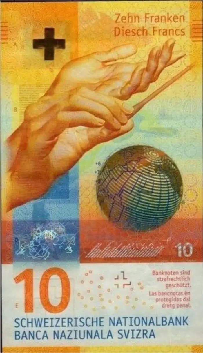 10 франків — дев’ятої серії