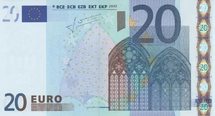 20 євро — першої серії