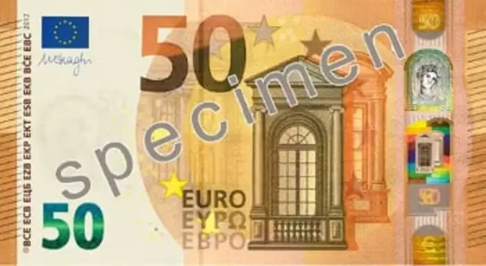 50 євро — серії «Європа»