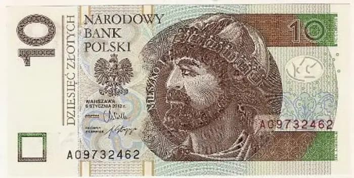 10 злотих — чинного зразка